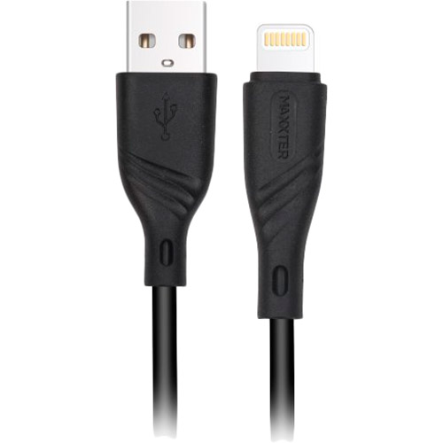 Кабель MAXXTER USB - Lightning 2 м Black (UB-L-USB-02-2m)