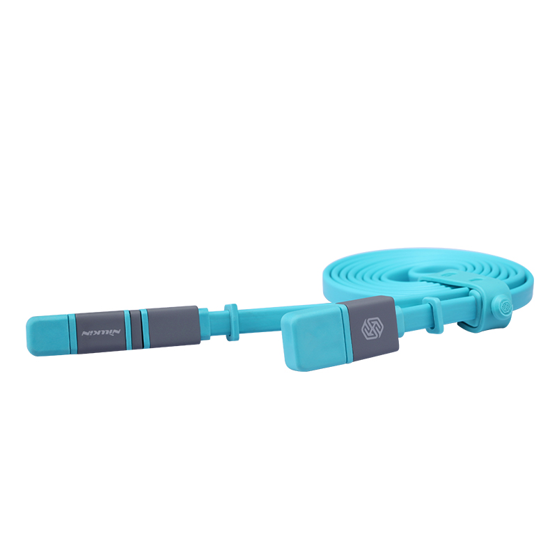 Кабель NILLKIN Plus Cable II USB - micro-USB/Lightning - 120см (Blue) Тип USB - micro-USB/Lightning