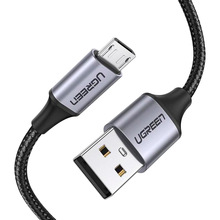 Кабель UGREEN US290 USB - micro-USB 1 м Black (60146)