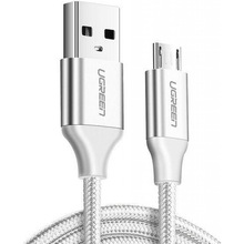 Кабель UGREEN US290 USB - micro-USB 1 м White (60151)