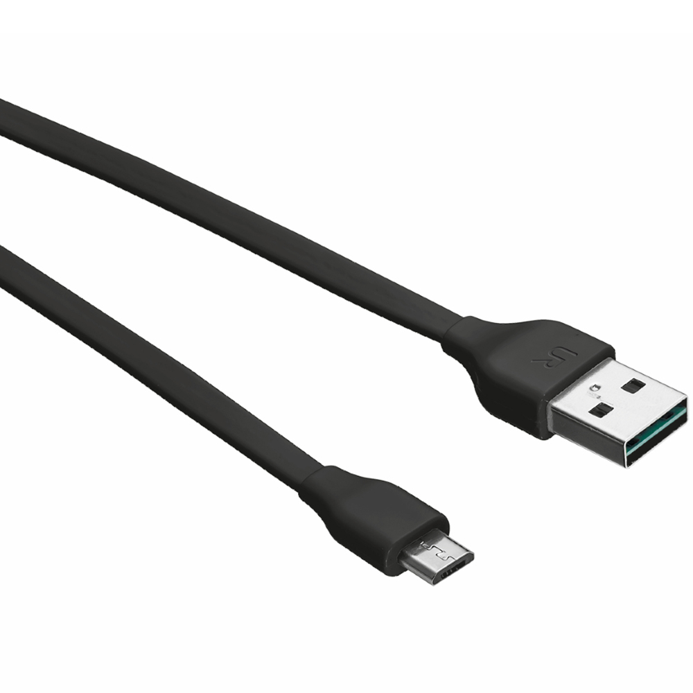 Кабель TRUST URBAN Reversible Flat Micro-USB Cable 1m Black (20352) Тип USB - micro-USB