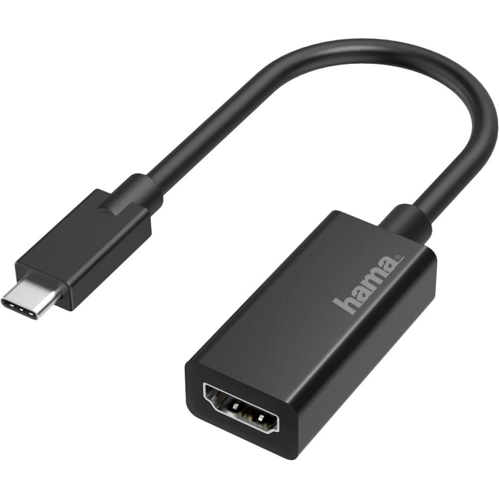 Адаптер HAMA USB C - HDMI Ultra HD 4K Black (00200315)