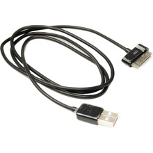 Кабель PowerPlant USB 2.0 - 30pin (4/4s) 1 м Black (DV00DV4045)