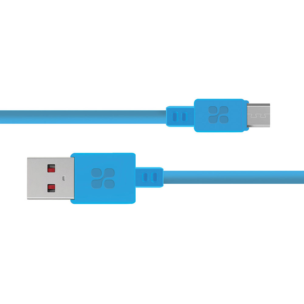 

Кабель Promate MicroCord-1 USB - microUSB 1.2 м Blue (microcord-1.blue), MicroCord-1 USB-microUSB Blue