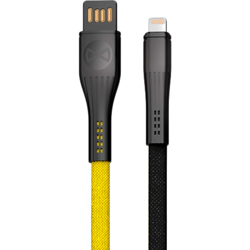 

Кабель FOREVER Core Extreme USB - Lightning 1 м Black/Yellow (GSM093552), Core Extreme USB - Lightning 1,0 m 3A