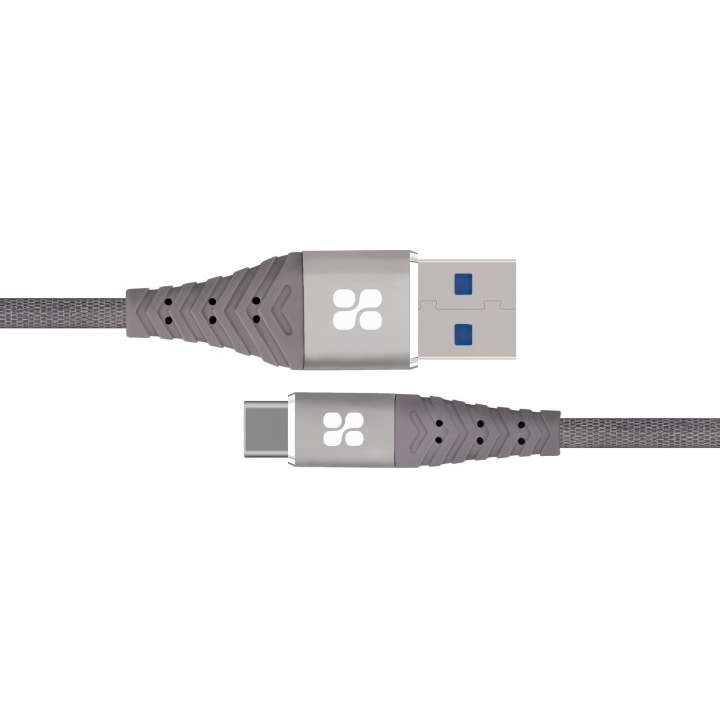 

Кабель PROMATE Nervelink-C USB-Type-C Grey (nervelink-c.grey), Nervelink-C USB-Type-C Grey