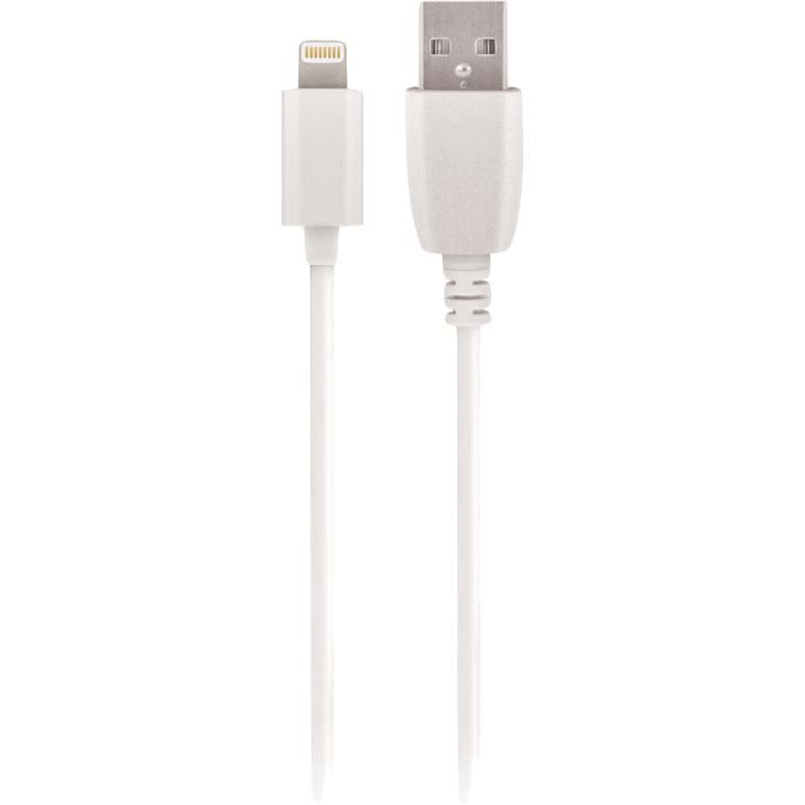 

Кабель SETTY USB - Lightning 1 м White (5900495753236), Кабель USB - Lightning 1,0 m 2A білий