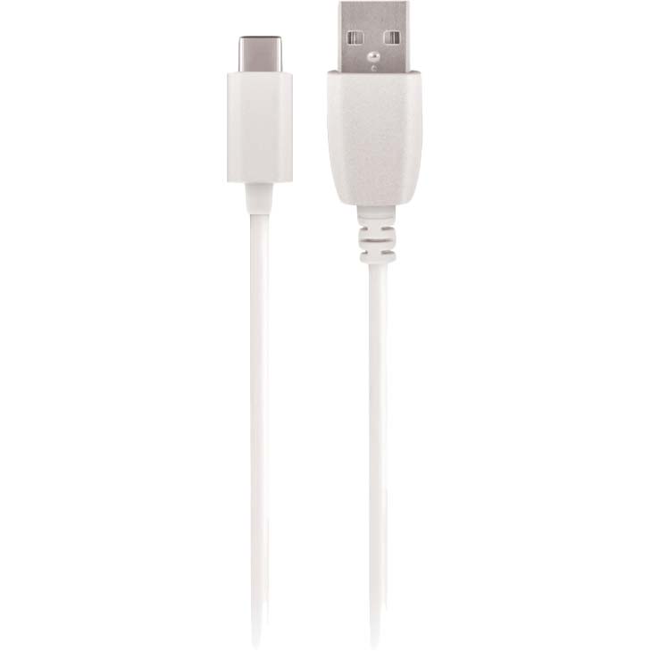 

Кабель SETTY USB - USB Type-С 1 м White (5900495758316), Кабель USB - USB-C 1,0 m 2A білий