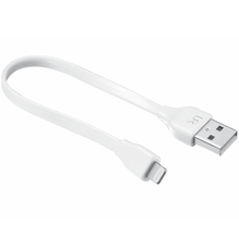 Кабель TRUST URBAN FLAT LIGHTNING CABLE 20cm White (20346)