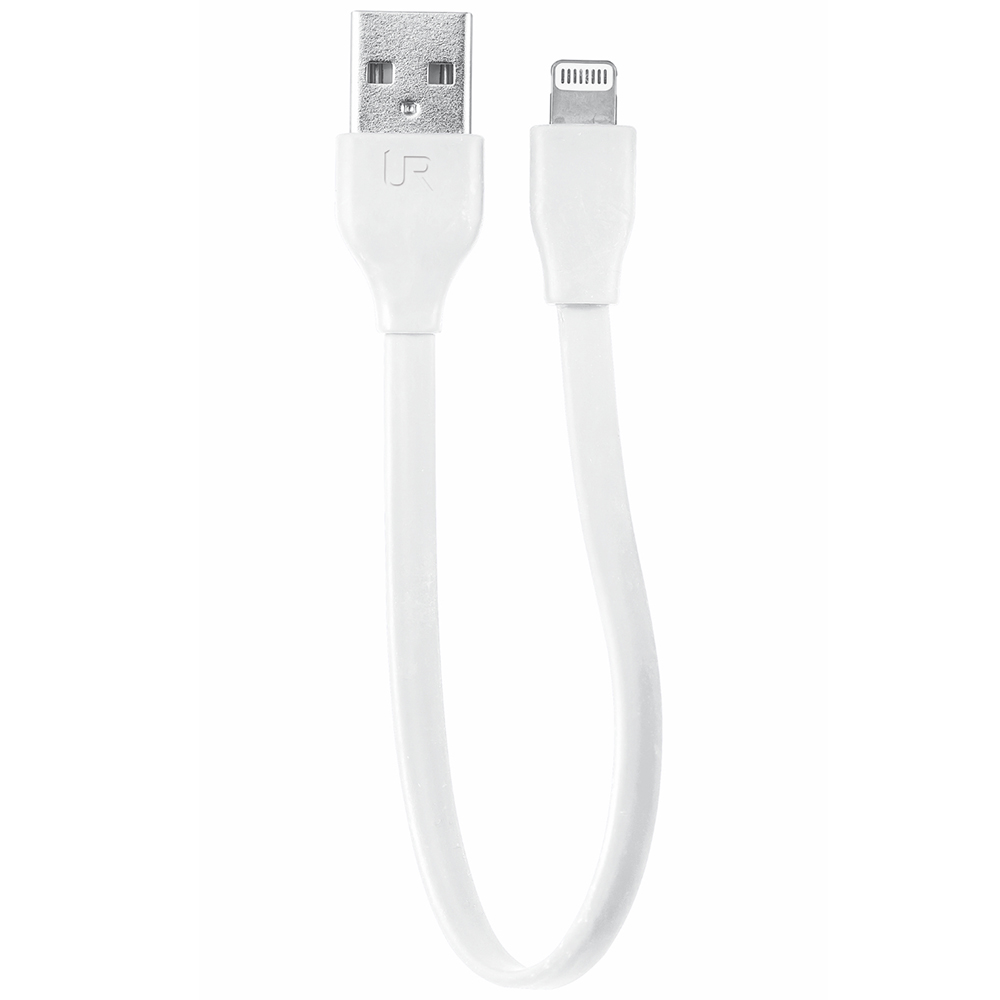 Кабель TRUST URBAN FLAT LIGHTNING CABLE 20cm White (20346) Длина 0.2