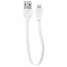 Кабель TRUST URBAN FLAT LIGHTNING CABLE 20cm White (20346)