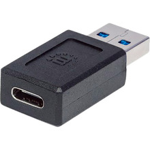 Перехідник INTRACOM Manhattan USB Type - C-USB Type-A Black (354714)