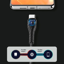 Кабель COLORWAY Type-C - Type-C 3.0 А 1 м Grey (CW-CBPDCC040-GR)