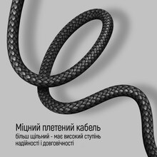 Кабель COLORWAY Type-C - Type-C 3.0 А 2 м Grey (CW-CBPDCC039-GR)