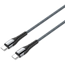 Кабель COLORWAY Type-C - Type-C 3.0 А 2 м Grey (CW-CBPDCC039-GR)