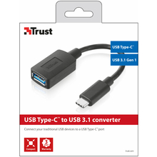 Кабель TRUST USB Type-C to USB 3.0 Converter (20967)