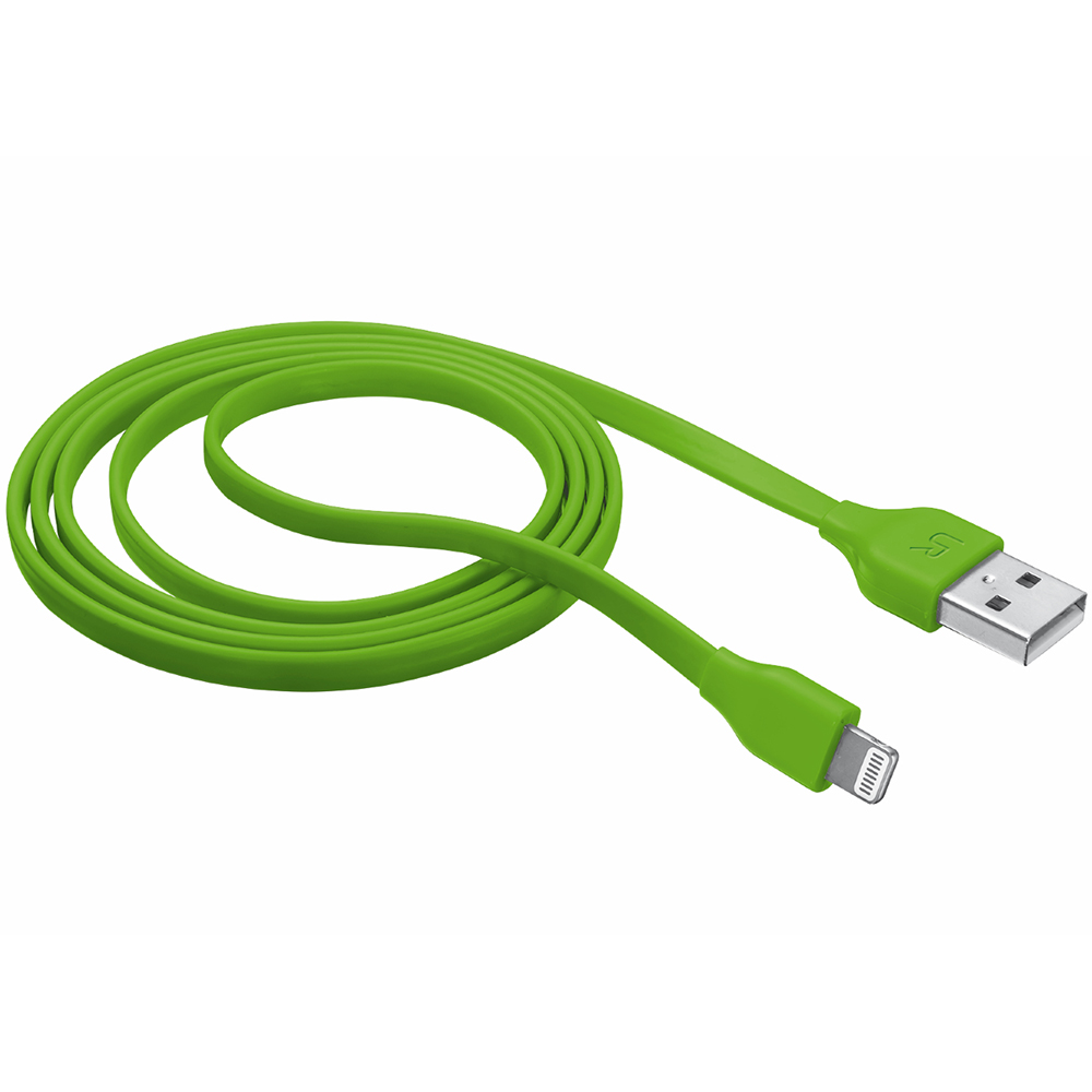 Кабель TRUST URBAN Lightning Cable 1m Lime (20130)