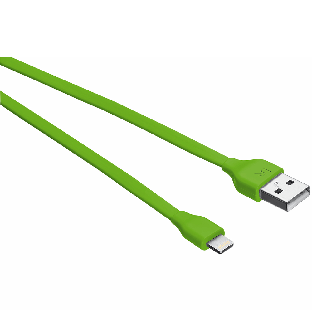 Кабель TRUST URBAN Lightning Cable 1m Lime (20130) Длина 1