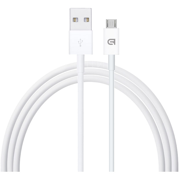 Кабель ARMORSTANDART AMD518 USB - micro-USB Cable 1 м White (ARM58525)