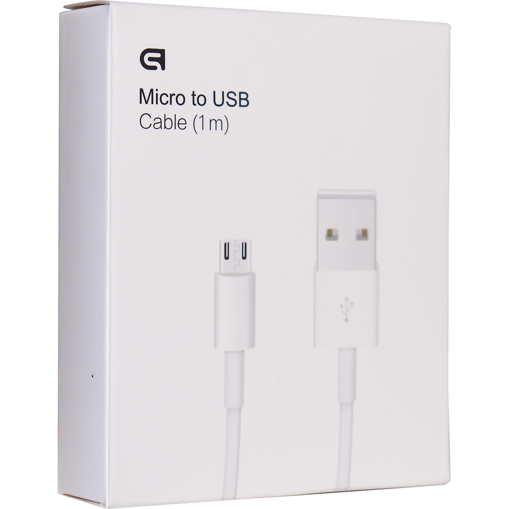 Кабель ARMORSTANDART AMD518 USB-micro-USB Cable 1 м White (ARM58525) Тип USB - micro-USB