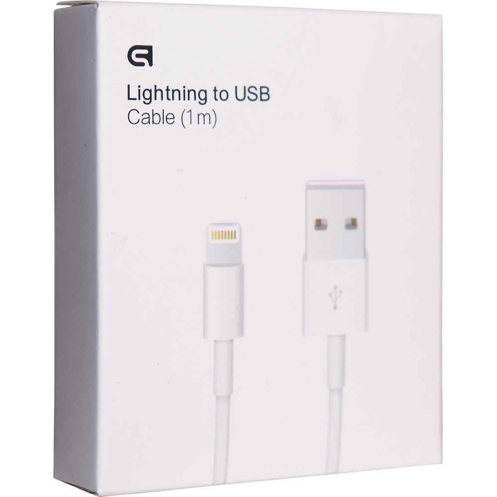 Кабель ARMORSTANDART AMD818 USB-Lightning Cable 1 м White (ARM58523) Тип USB - Lightning