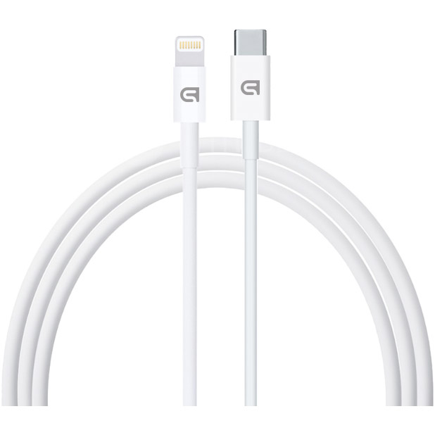 

Кабель ARMORSTANDART AMQGJ2 USB Type-С - Lightning Cable 1 м White (ARM58524), AMQGJ2 Lightning - USB Type-C Cable 1m (ARM58524)