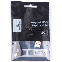 Кабель CABLEXPERT USB 2.0 - Lightning 0.2 м (CC-USB2-AMLML-0.2M)