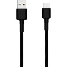 Кабель c XIAOMI Mi USB - USB Type-C Braide Cable 1 м Black