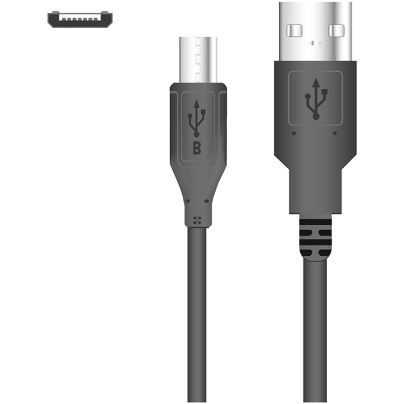 

Кабель SIGMA USB - Micro-USB LONG 0,5A 0.85 м Black (4827798817742), USB - Micro-USB LONG 0,5A
