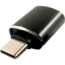 Адаптер DENGOS OTG Type-C-USB 2.0 black (ADP-018)