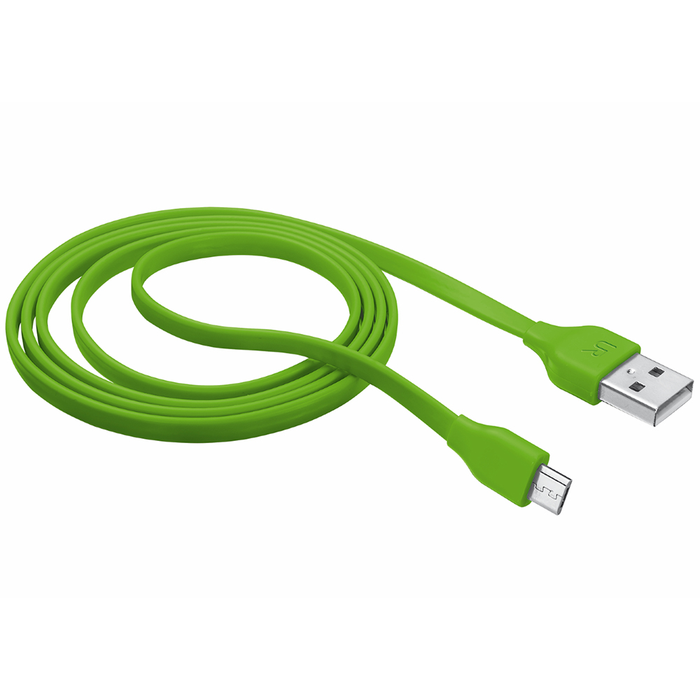 Кабель TRUST URBAN Micro-USB Cable 1m Lime (20138)