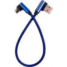 Кабель DENGOS Type-C-USB 0.25 м blue (NTK-TC-UG-SHRT-SET-BLUE)