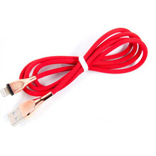 Кабель DENGOS Lightning-USB 1 м red (NTK-L-SET-RED)