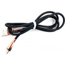 Кабель DENGOS Type-C-USB 1 м black (NTK-TC-SET-BLACK)