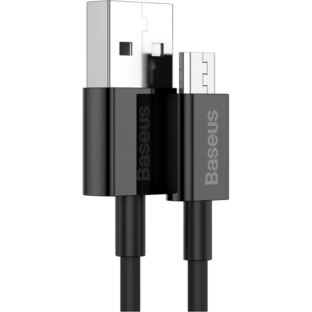 

Кабель BASEUS Superior Series Fast Charging USB - Micro-USB 2A 1 м Black (32687black), Superior Series Fast Charging MicroUSB 2A (1m)