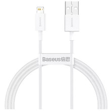 Кабель BASEUS Superior Series Fast Charging Lightning 2.4A 1 м White (31765white)