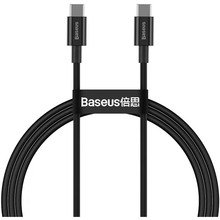 Кабель BASEUS Superior Series Type-C to Type-C PD 100W 1 м Black