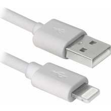 Кабель REAL EL MFI USB A - Lightning TPE 1 m white (EL123500055)