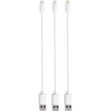 Набор кабелей TIMSTOOL 3 Sync Lightning White 21 см (DC21-LT-WT)