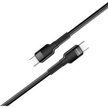 Кабель Colorway USB Type-C - USB Type-C (PD Fast Charging 60W) 3.0А 1м Black (CW-CBPDCC047-BK)