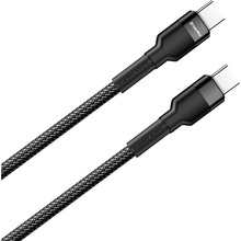 Кабель Colorway USB Type-C - USB Type-C (PD Fast Charging 60W) 3.0А 1м Black (CW-CBPDCC047-BK)