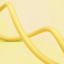 Кабель COLORWAY USB - Lightning soft silicone 1 м Yellow (CW-CBUL043-Y)