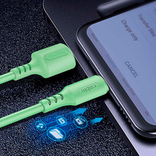 Кабель COLORWAY USB - Lightning soft silicone 1 м Green (CW-CBUL042-GR)