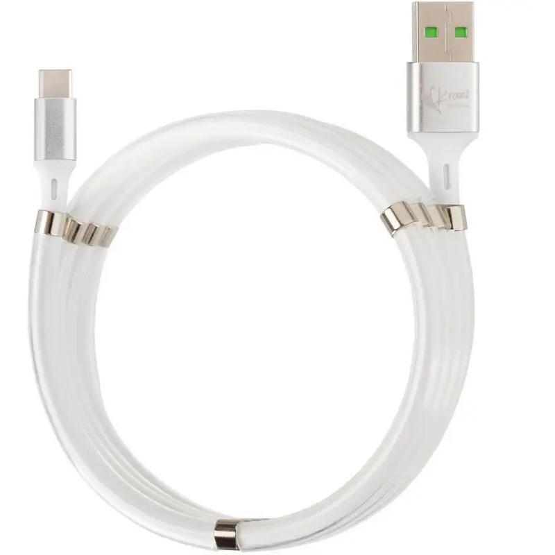 

Кабель GELIUS Krazi Super USB - USB Type-C White (KZ-UC001c), Krazi Super KZ-UC001c Type-C White