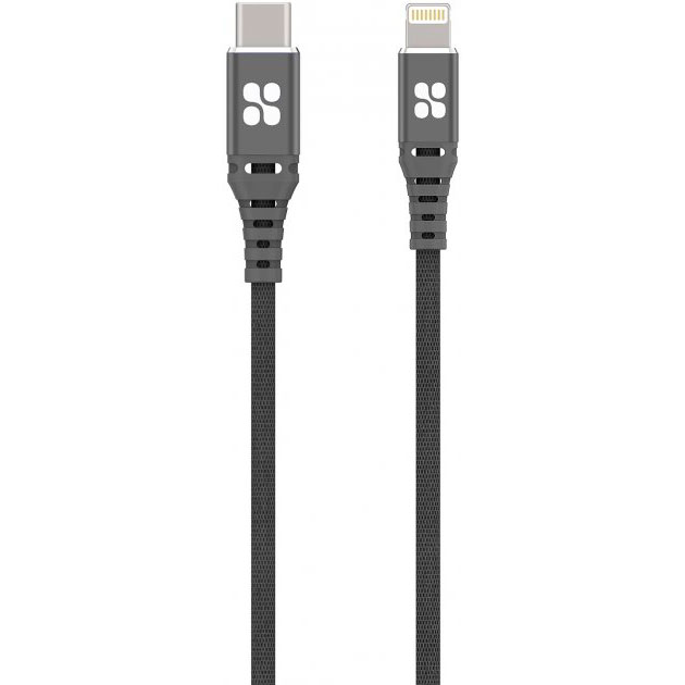 

Mob/acc PROMATE USB Type-C - Lightning powercord.grey, USB Type-C - Lightning powercord.grey