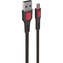 Кабель ARMORSTANDART AR15 USB - micro USB 2.4A 1 м Black (ARM59535)