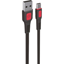 Кабель ARMORSTANDART AR15 USB - USB Type-C 2.4A 1 м Black (ARM59536)