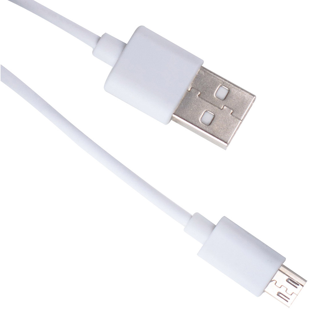 Кабель DROBAK Data/Charge Micro USB 2.0 1,0 м White 218760 Тип USB - micro-USB