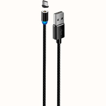 Кабель EXTRADIGITAL Magnetic USB-USB Type-C 1 м Black (KBU1855)