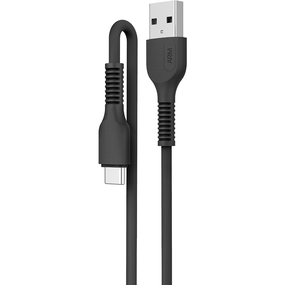 

Кабель ArmorStandart AR88 USB - Type-C 2.4 A 1 м Black (ARM60006), AR88 USB - Type-C 2.4A 1m Black (ARM60006)